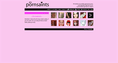 Desktop Screenshot of pornsaints.org