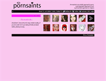 Tablet Screenshot of pornsaints.org